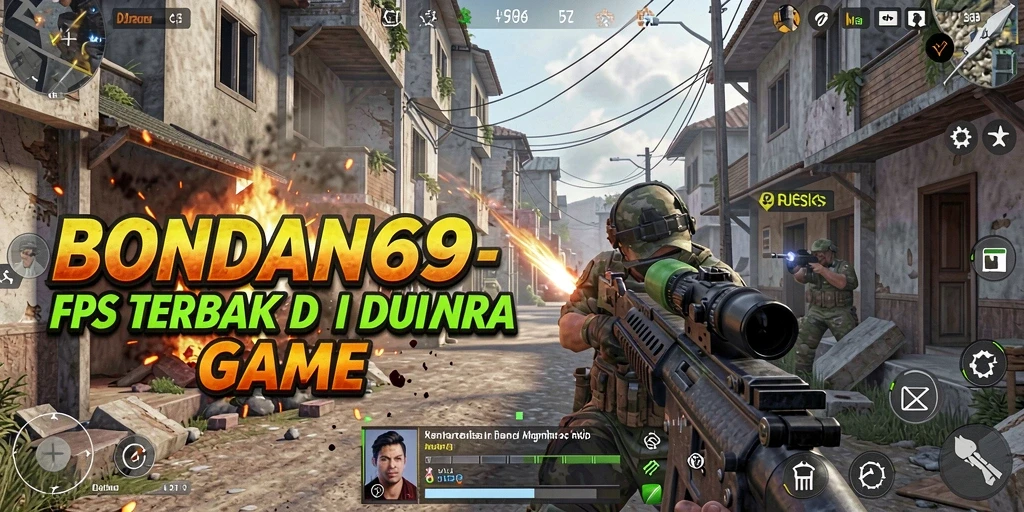 Tampilan gameplay BONDAN69 menampilkan aksi tembak-menembak yang mendebarkan.