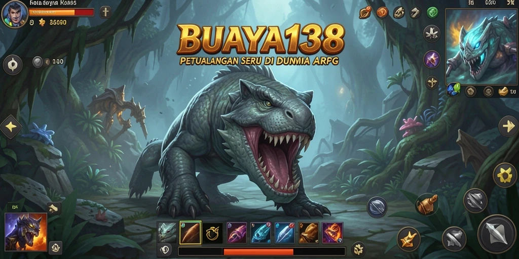 Gameplay seru dalam dunia fantasi ARPG BUAYA138.