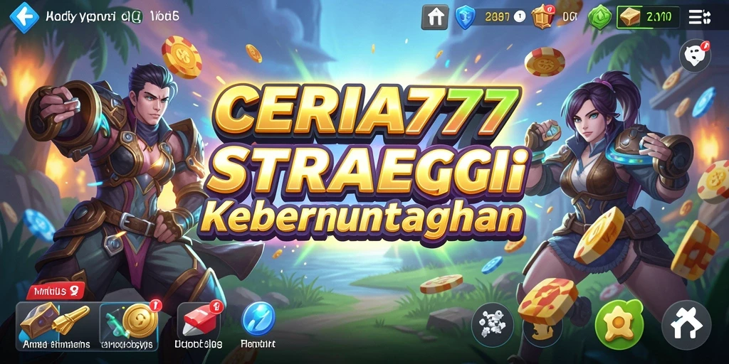 Tampilan gameplay <strong>CERIA777</strong> yang menarik dan penuh warna.