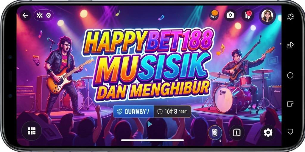 Tampilan gameplay <strong>HAPPYBET188</strong> yang penuh warna dan menarik.
