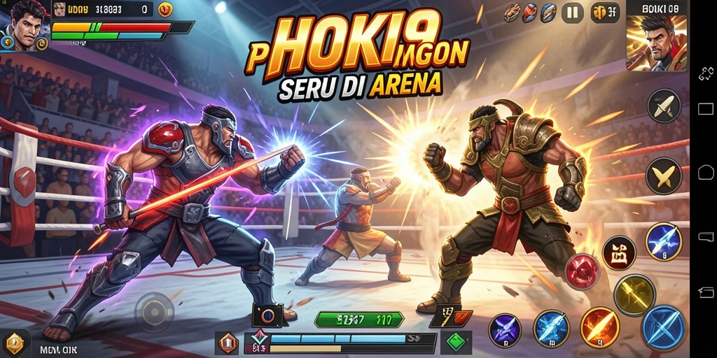 Tampilan gameplay HOKI9 yang menegangkan dan grafis menawan.