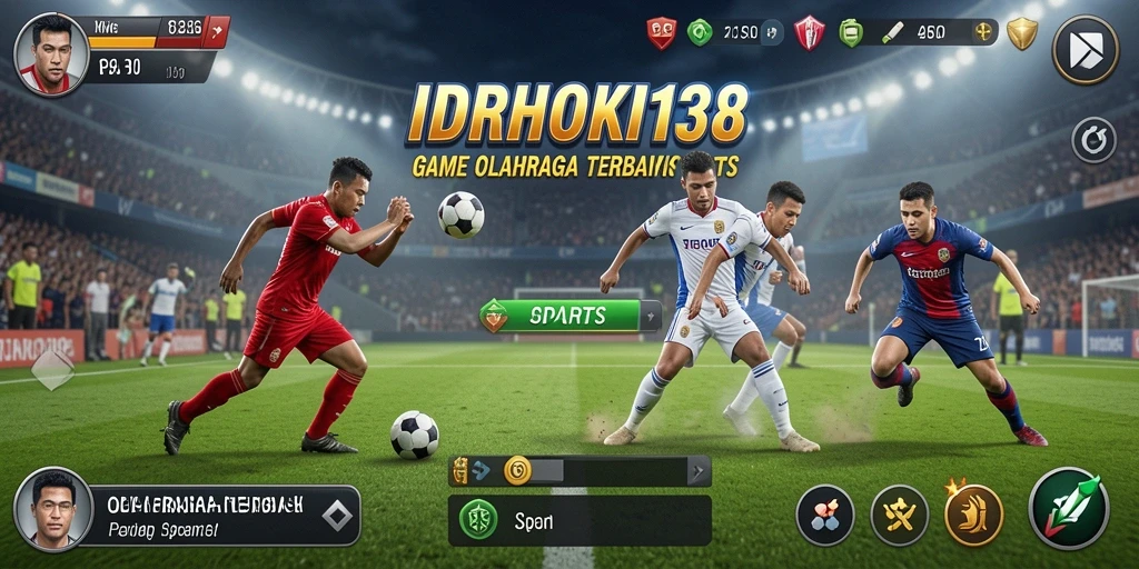 Tampilan gameplay seru dalam IDRHOKI138 dengan berbagai cabang olahraga.