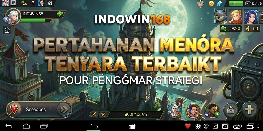 Gameplay menara pertahanan yang menarik di INDOWIN168.