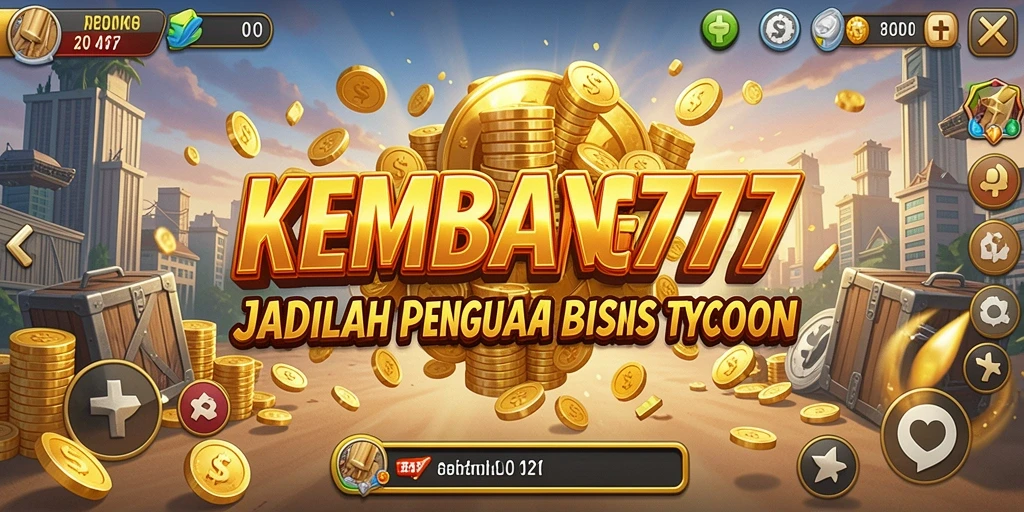 Tampilan gameplay KEMBANG777 yang menarik di dunia Tycoon.