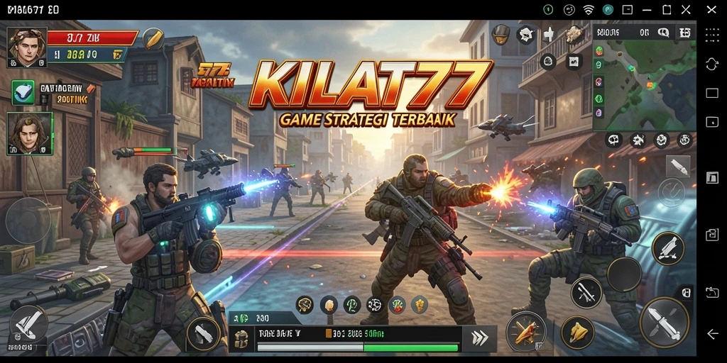 Tampilan gameplay KILAT77 yang menegangkan dan penuh strategi.