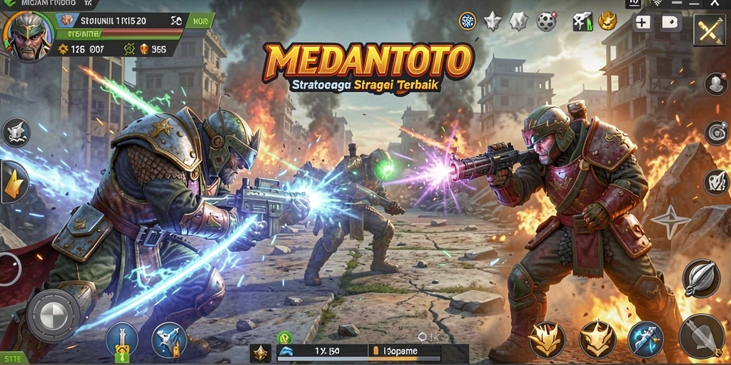 Tangkapan layar MEDANTOTO yang menunjukkan strategi intens dan gameplay yang mendebarkan.