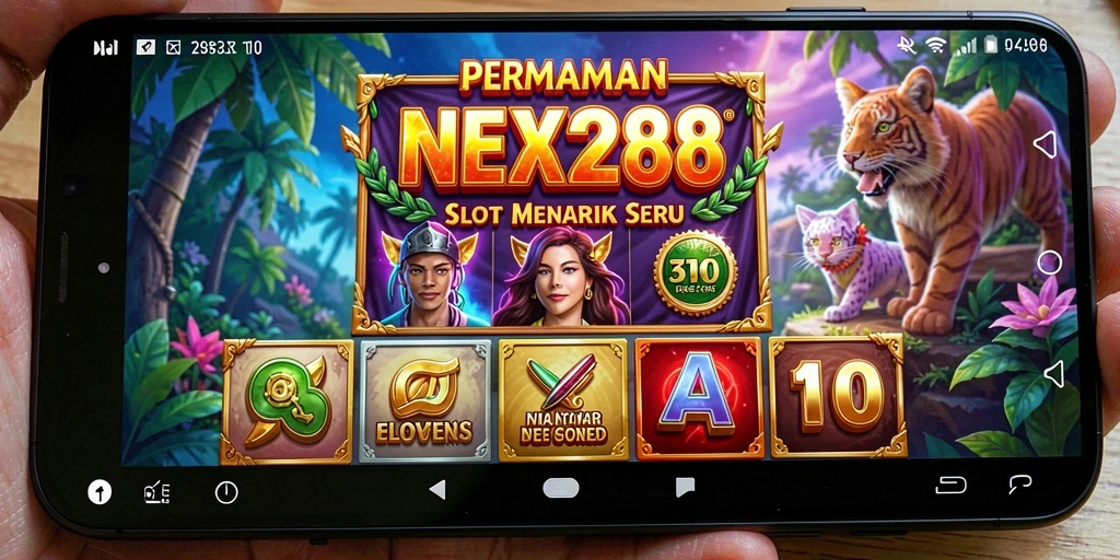 Tampilan gameplay slot yang mengasyikkan dari NEX288.