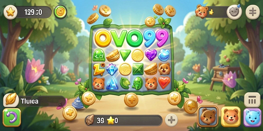 Gameplay OVO99 yang seru dan penuh warna.