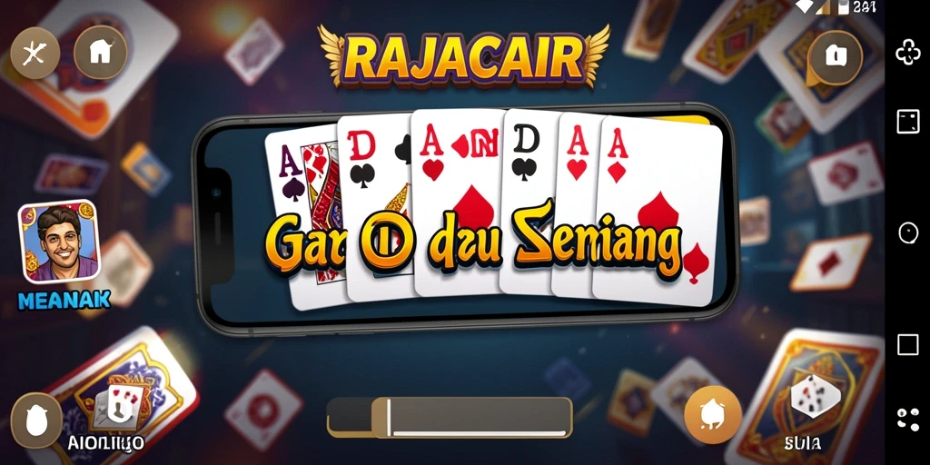 Tampilan seru gameplay dominonya yang mengasyikkan.