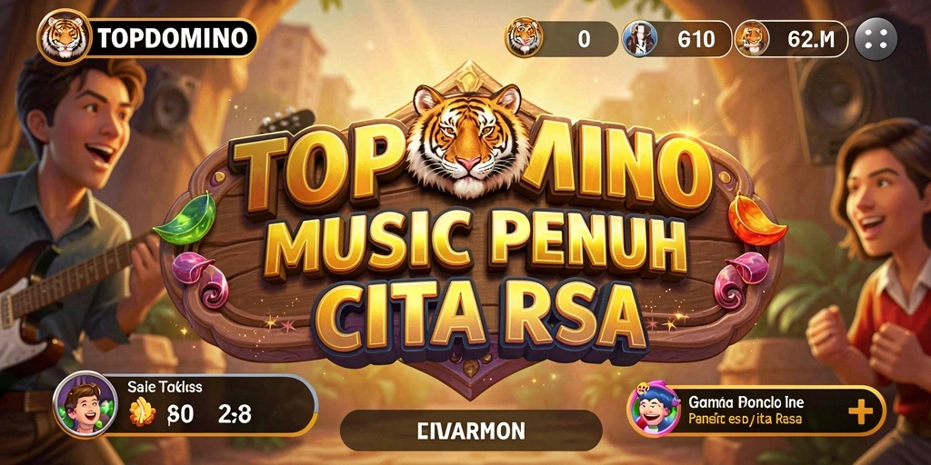 Gameplay seru dengan tantangan musik yang mengasyikkan di TOPDOMINO.